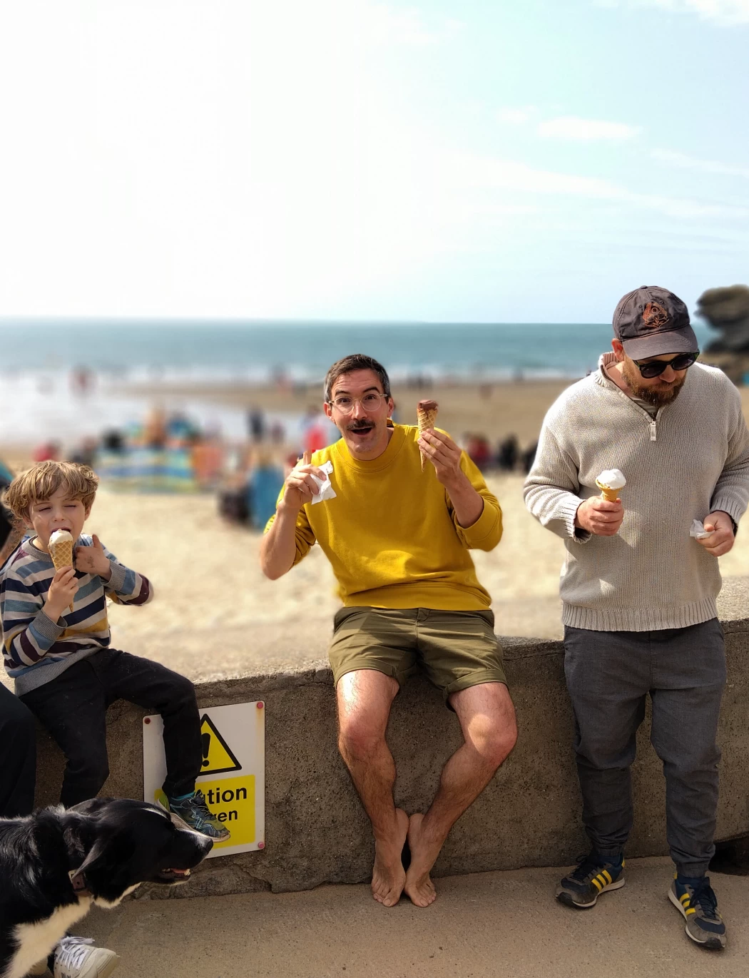 Icecream at the seaside